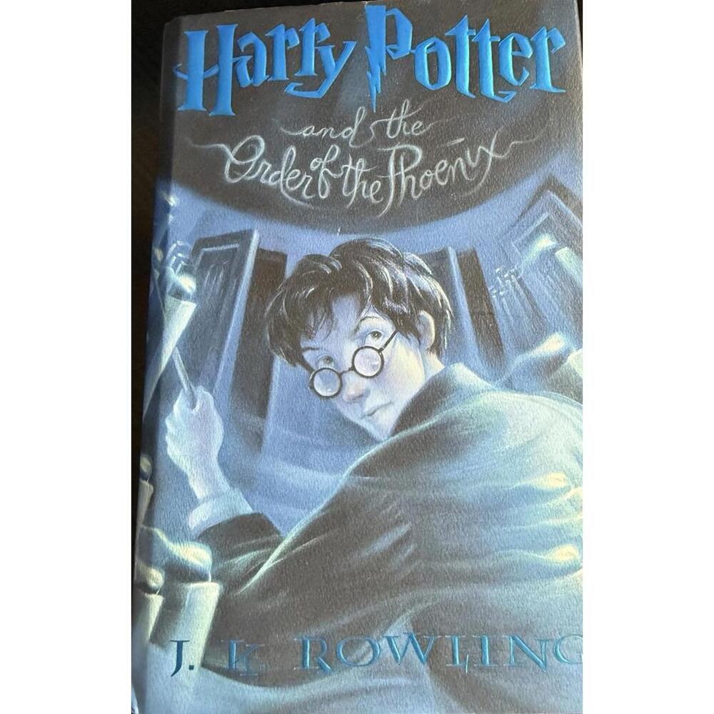 Harry Potter and The Order of The Phoenix J.K. Rowling / ERROR Hardcover!